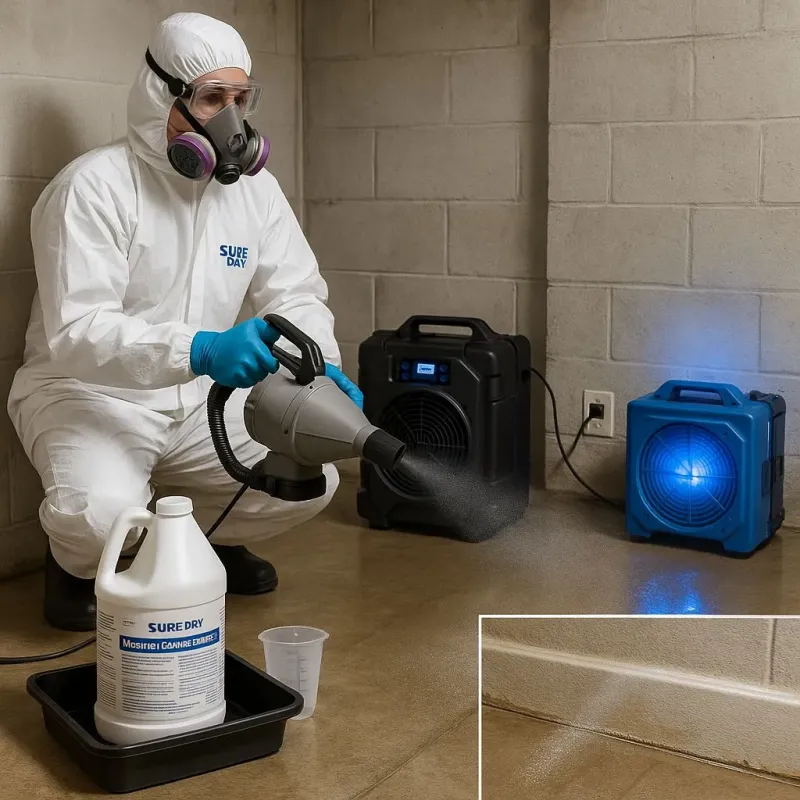 Sanitization and Odor Removal process in Addison, WI