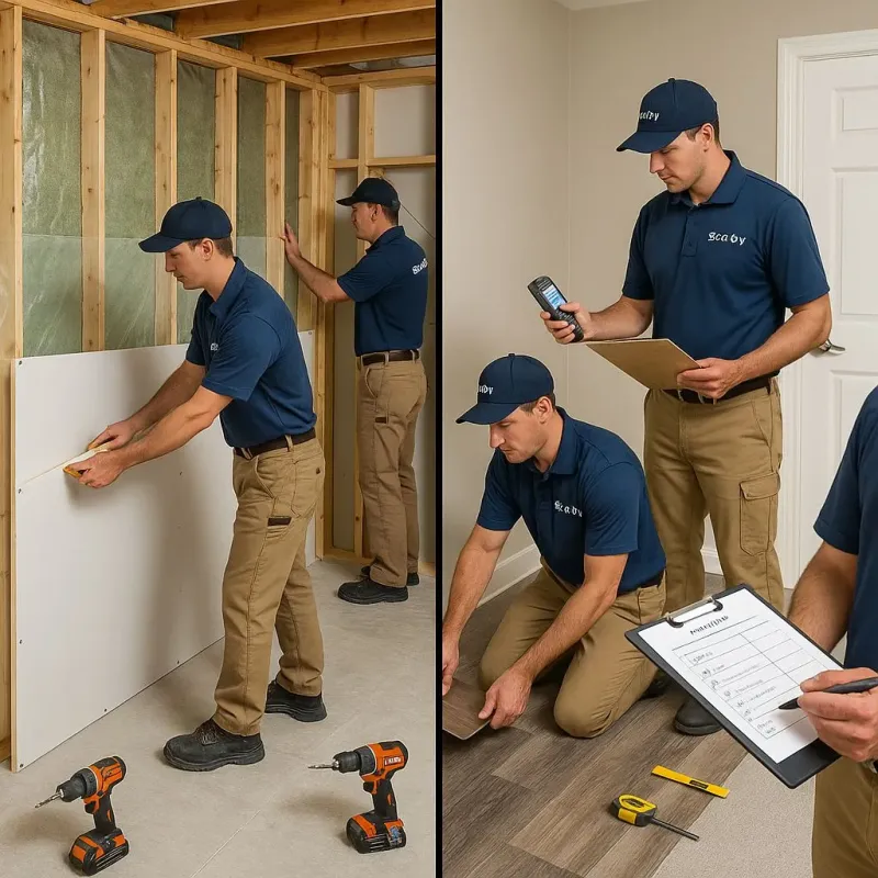 Repairs and Reconstruction process in Addison, WI