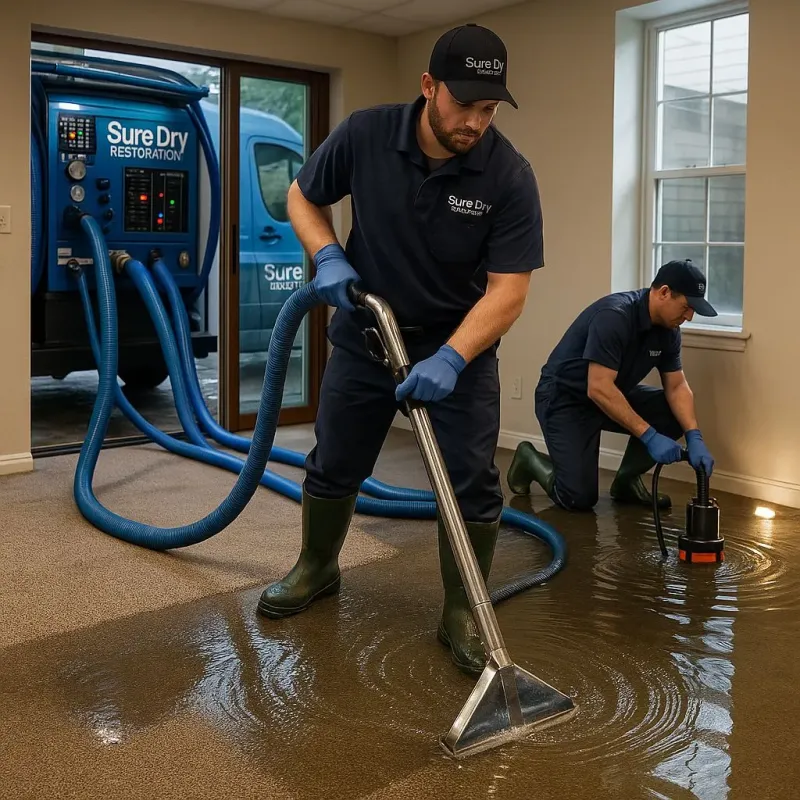 Water Extraction and Removal process in Addison, WI